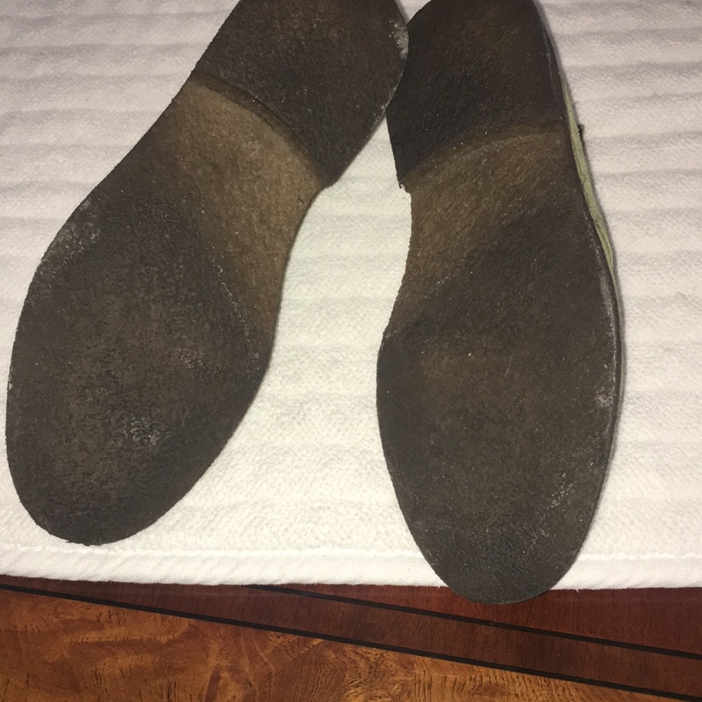 ITALIAN OLIVE SUEDE CREPE SOLE CHUKKA BOOT SZ 39 - Picture 4 of 8